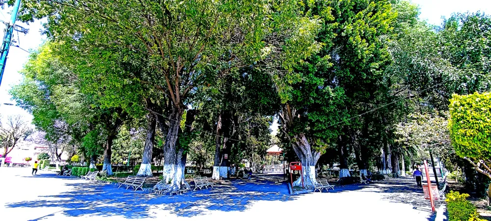 Zócalo de Metepec - en Atlixco